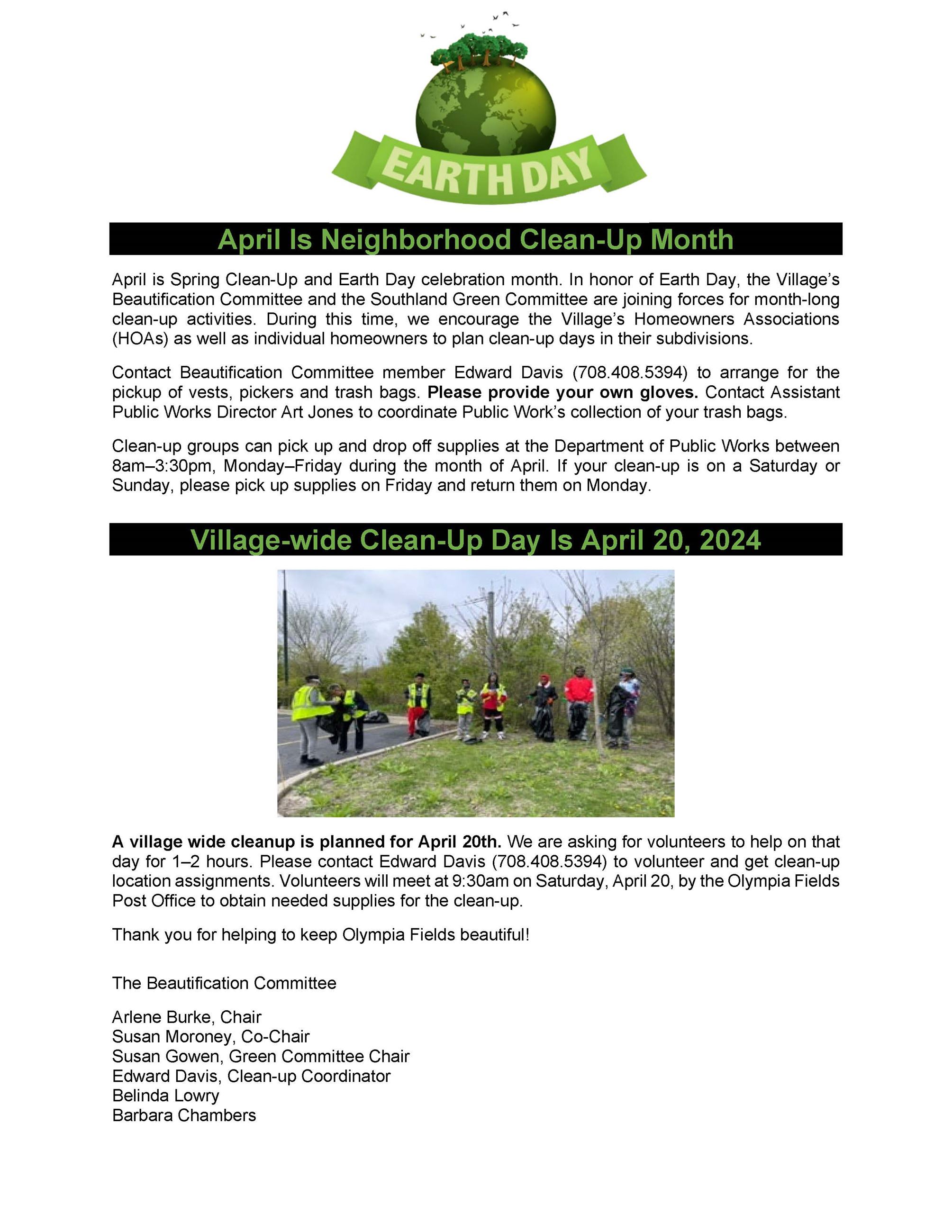 April clean up 2024